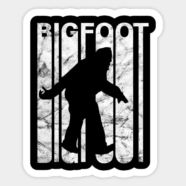 Big Foot Sticker by SillyShirts